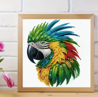 Preview: Diamond Painting Papagei